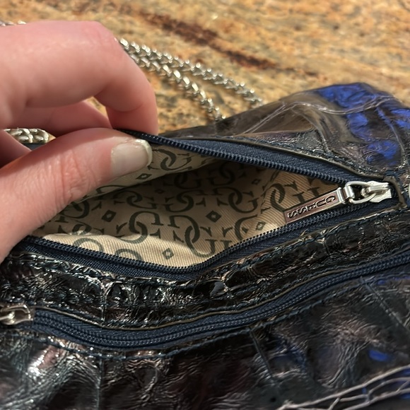 Women’s Guess Wallet on Chain - Blue - Picture 5 of 14